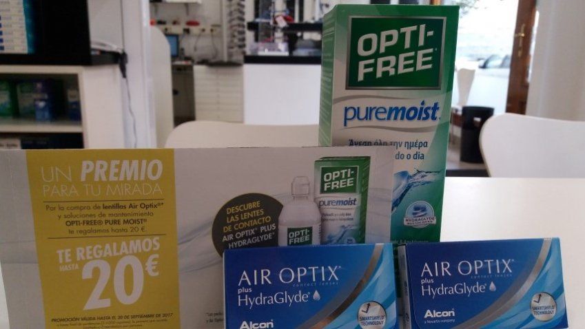 PROMOCIÓN AIR OPTIX PLUS HYDRAGLIDE